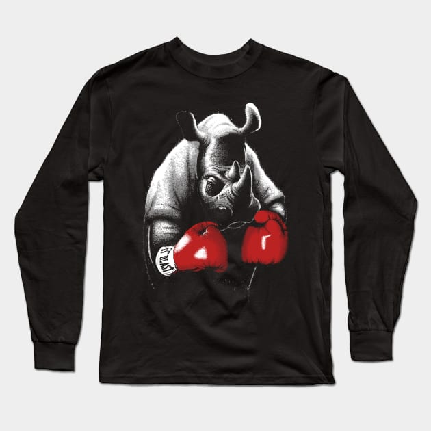 mike rhyno Long Sleeve T-Shirt by audi